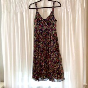 Black Floral Sundress for Wedding or Event